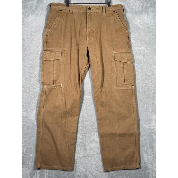 Patagonia Pants Mens 40x32 Brown Iron Forge Hemp Canvas Cargo